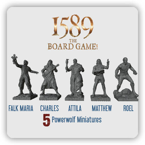 Brettspiel Powerwolf 1589 (Multilingual Edition)