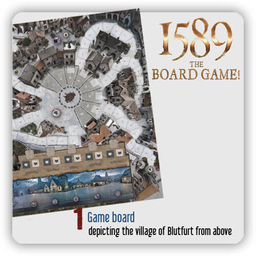 Brettspiel Powerwolf 1589 (Multilingual Edition)