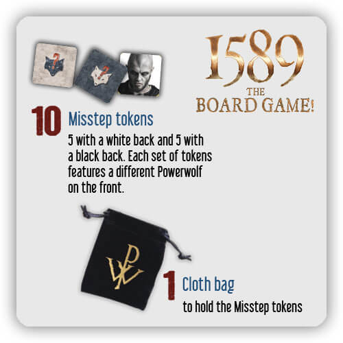 Brettspiel Powerwolf 1589 (Multilingual Edition)