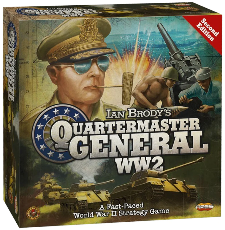 Brettspiel Quartermaster General WW2. Second Edition (Englische Version)