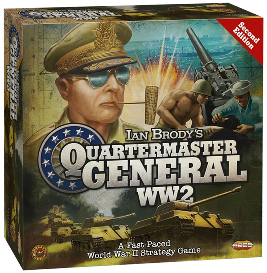 Brettspiel Quartermaster General WW2. Second Edition (Englische Version)