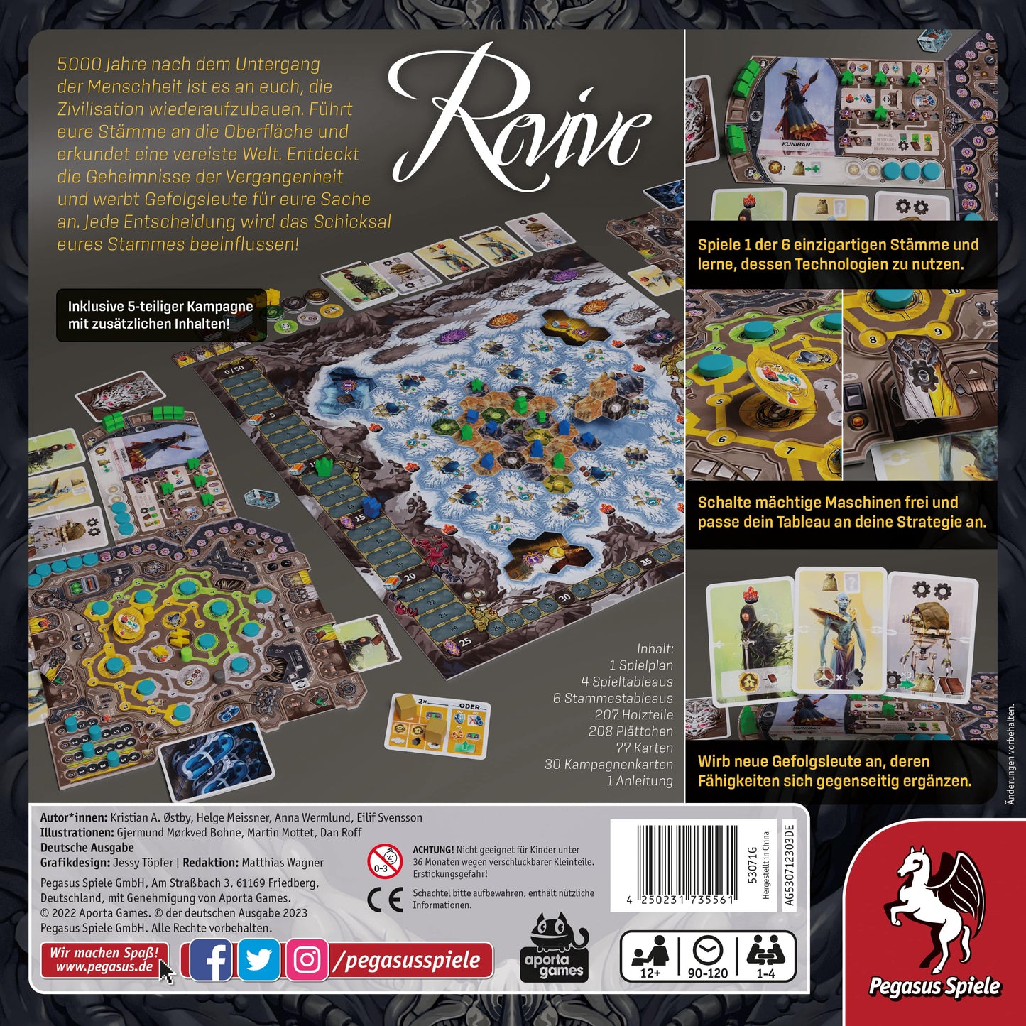 Brettspiel Revive (Deutsche Version)