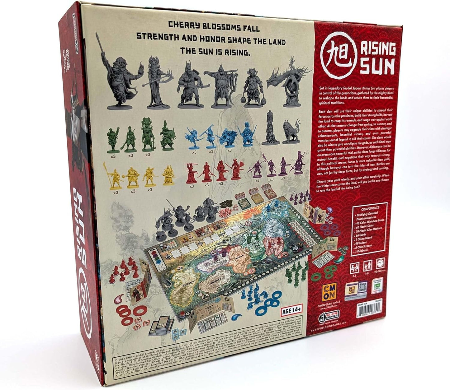 Brettspiele-Bundle Rising Sun + Fortune and Glory (Englische Versionen)