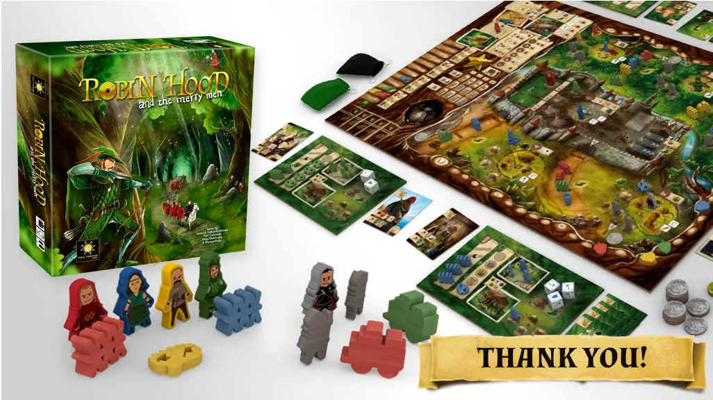 Brettspiel Robin Hood and Merry Men (Englische Version)