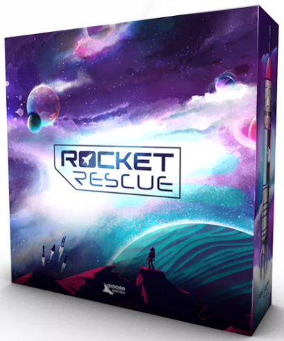 Board Game Rocket Rescue. Deluxe Edition (English Version)
