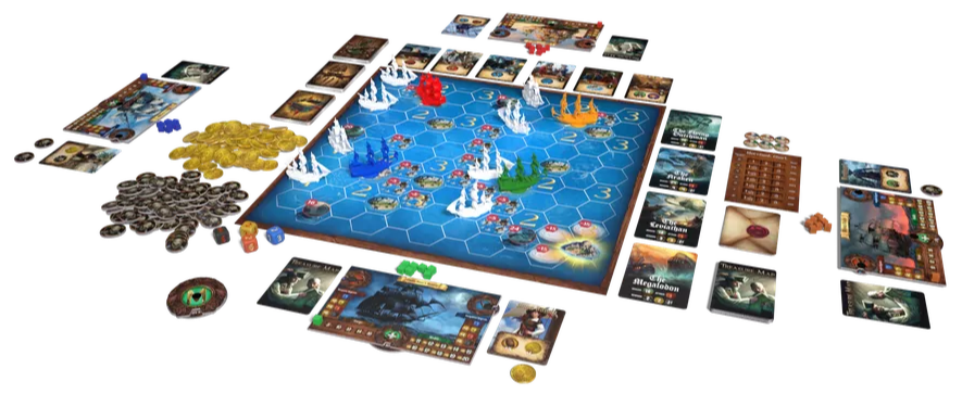 Brettspiel Rogue Seas (Englische Version)