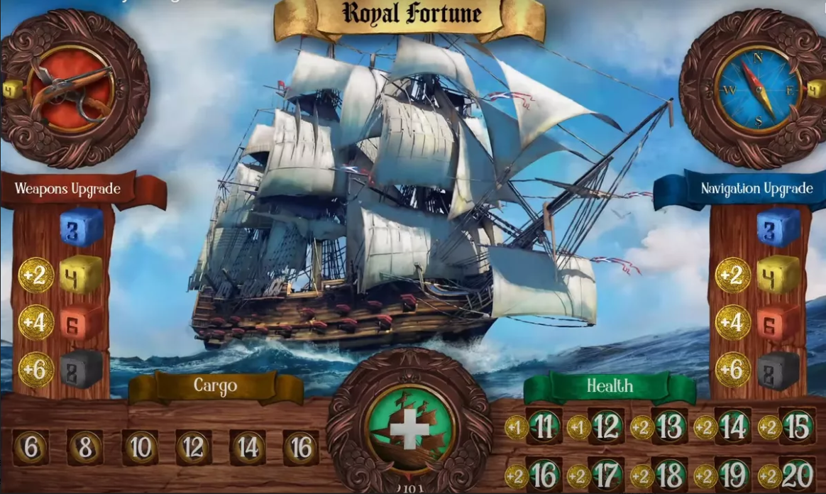 Brettspiel Rogue Seas (Englische Version)