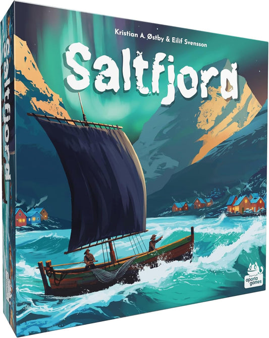 Brettspiel Saltfjord (Englische Edition)