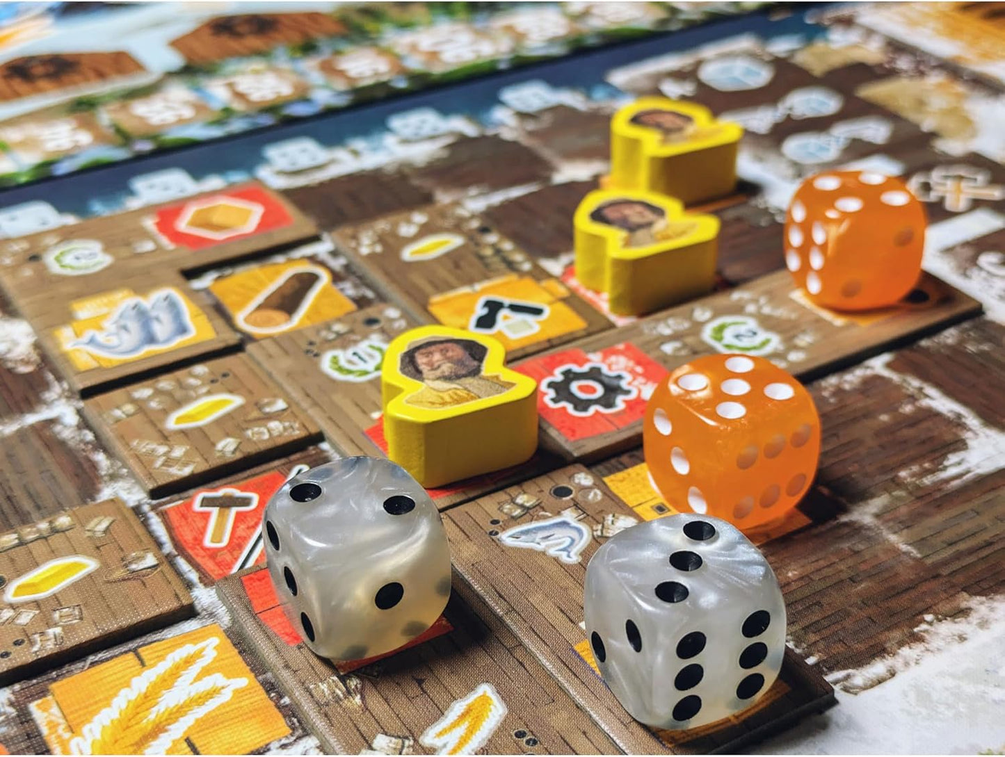 Brettspiel Saltfjord (Englische Edition)