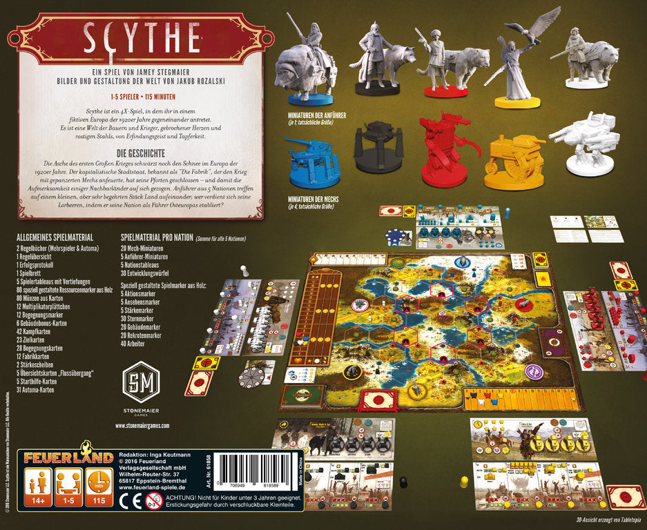 Brettspiel Scythe (Deutsche Version)