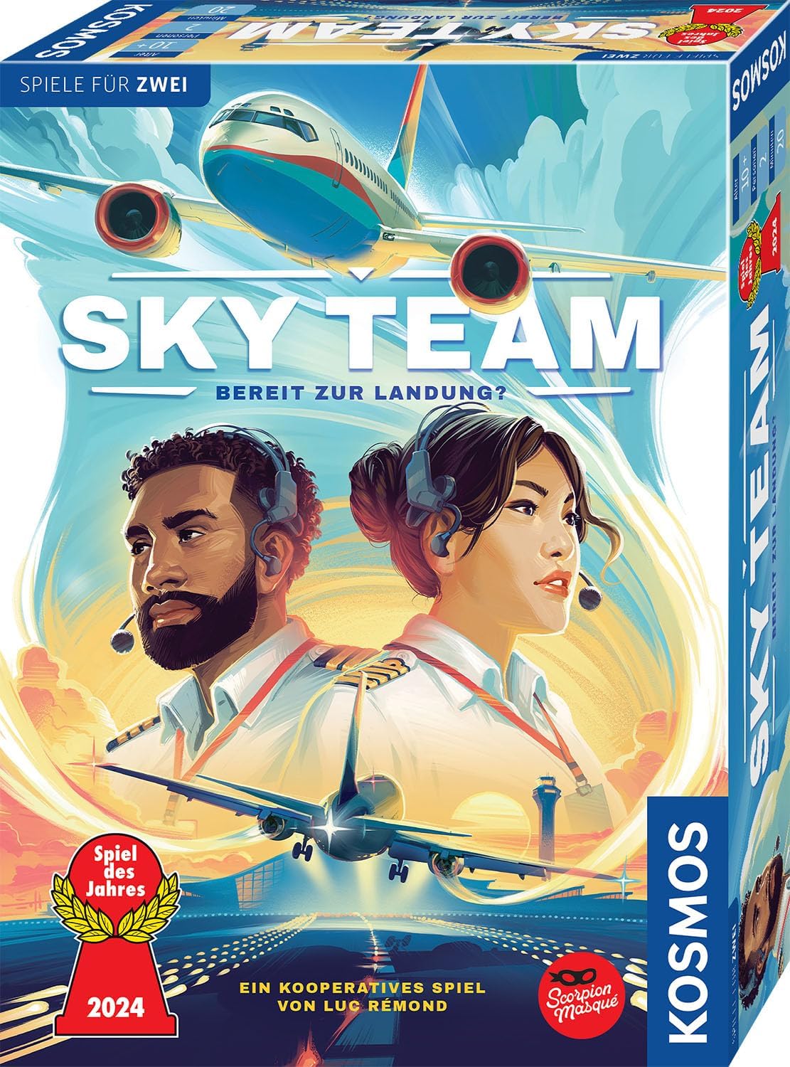 Brettspiel Sky Team (Englische Version)
