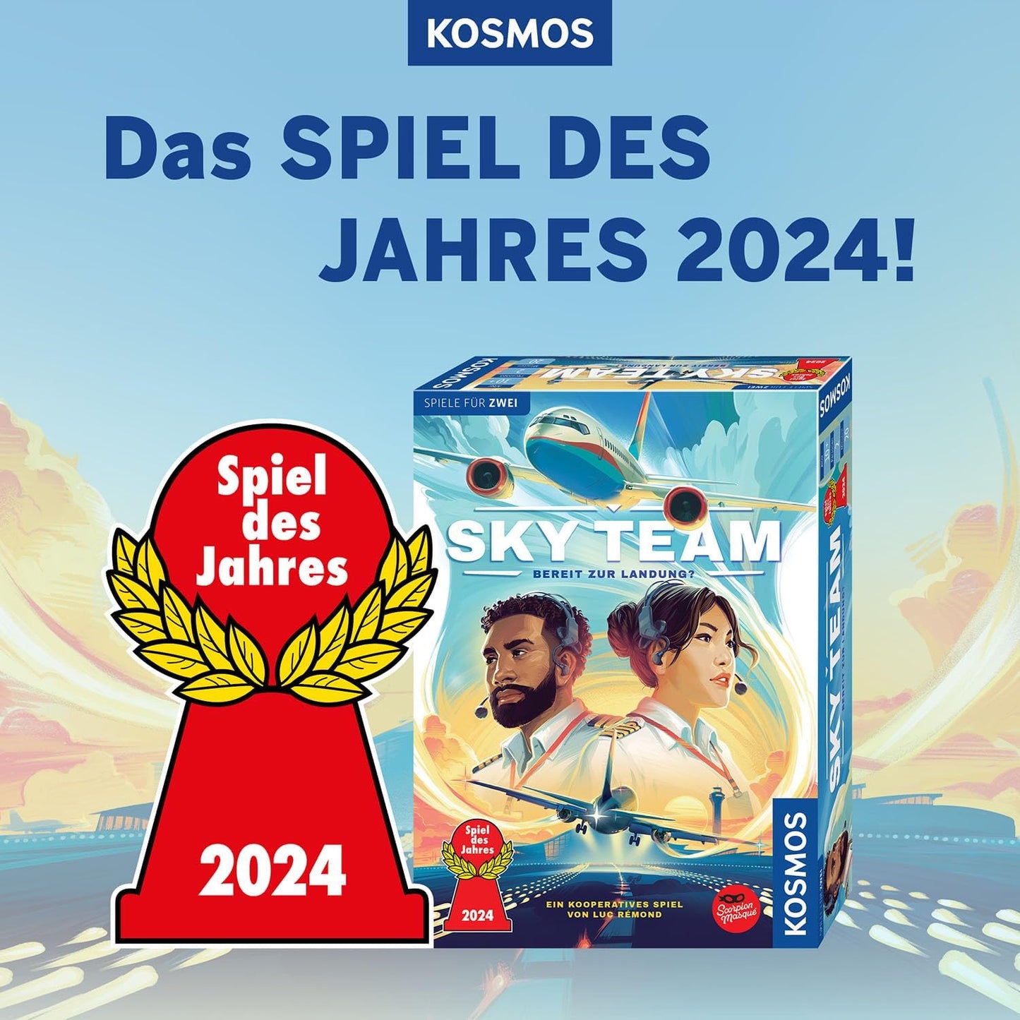 Brettspiel Sky Team (Englische Version)