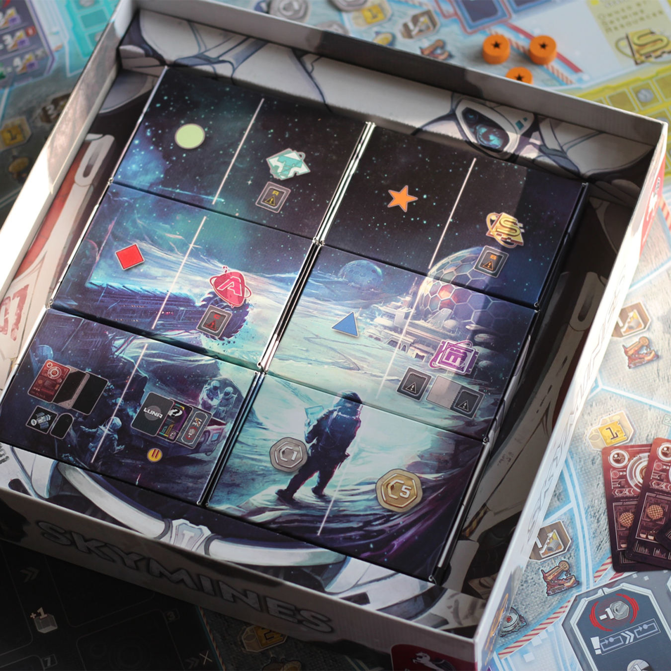 Brettspiel Skymines (Deutsche Version)