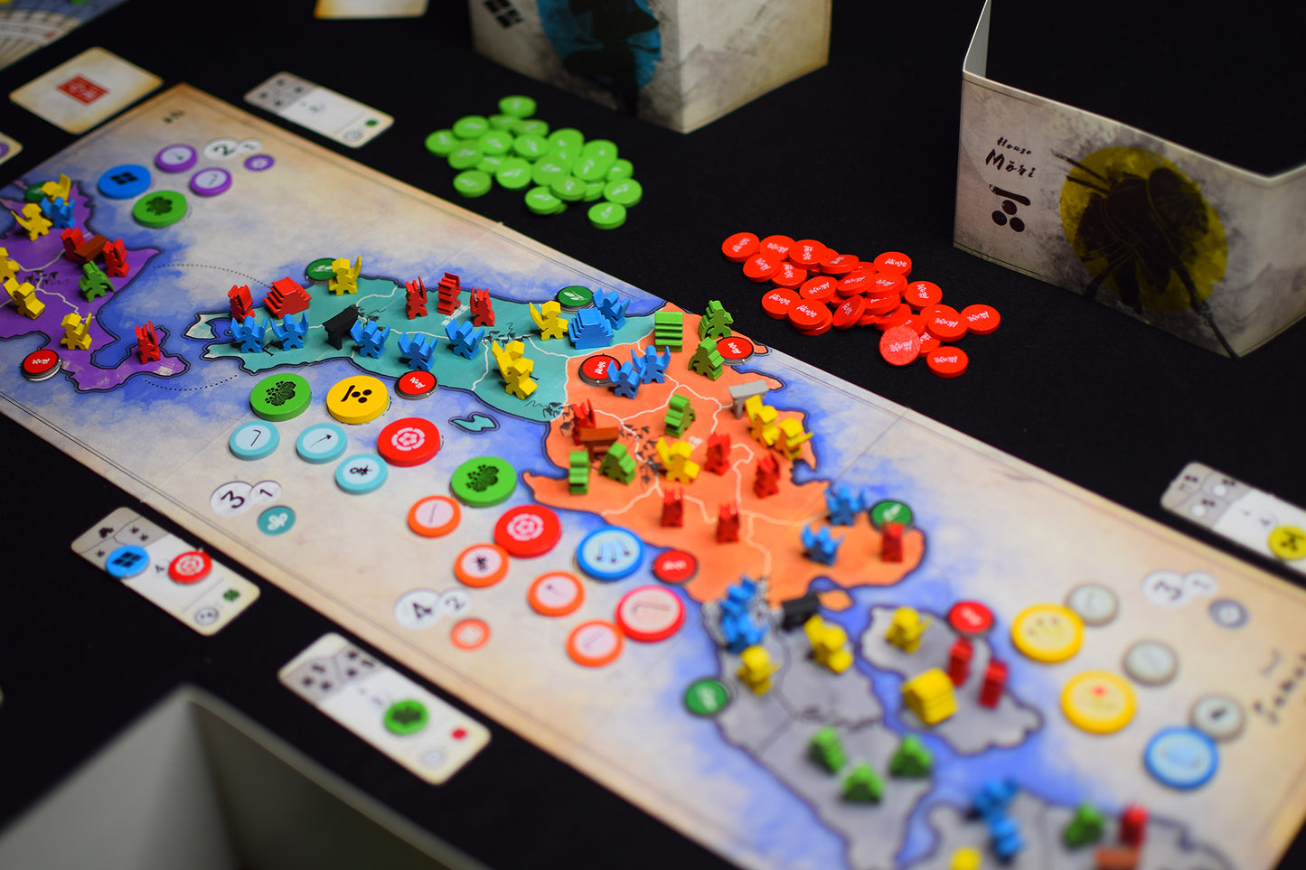 Brettspiel Small Samurai. Empires (Englische Version)