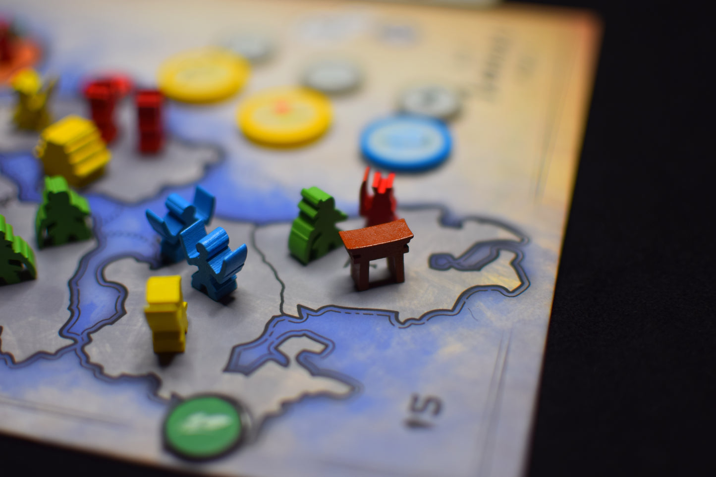 Brettspiel Small Samurai. Empires (Englische Version)