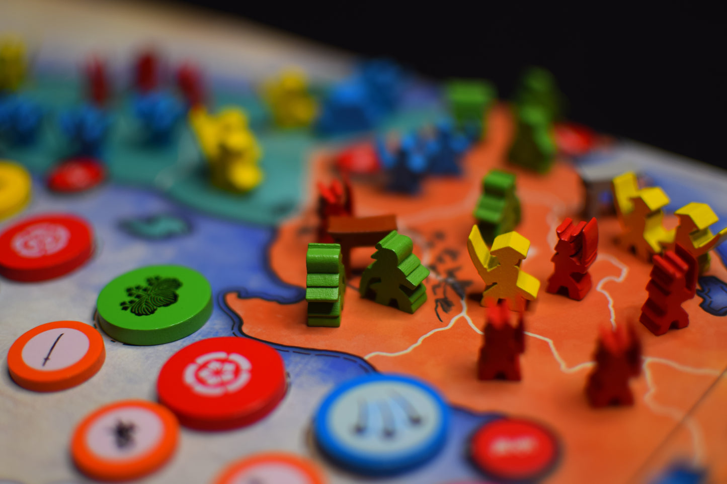 Brettspiel Small Samurai. Empires (Englische Version)