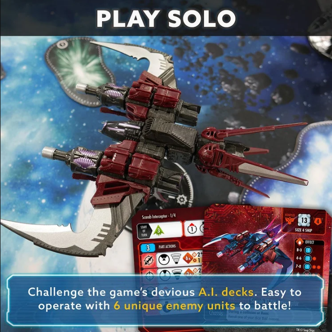 Brettspiel Snap Ships Tactics. Starter Set (Englische Version)