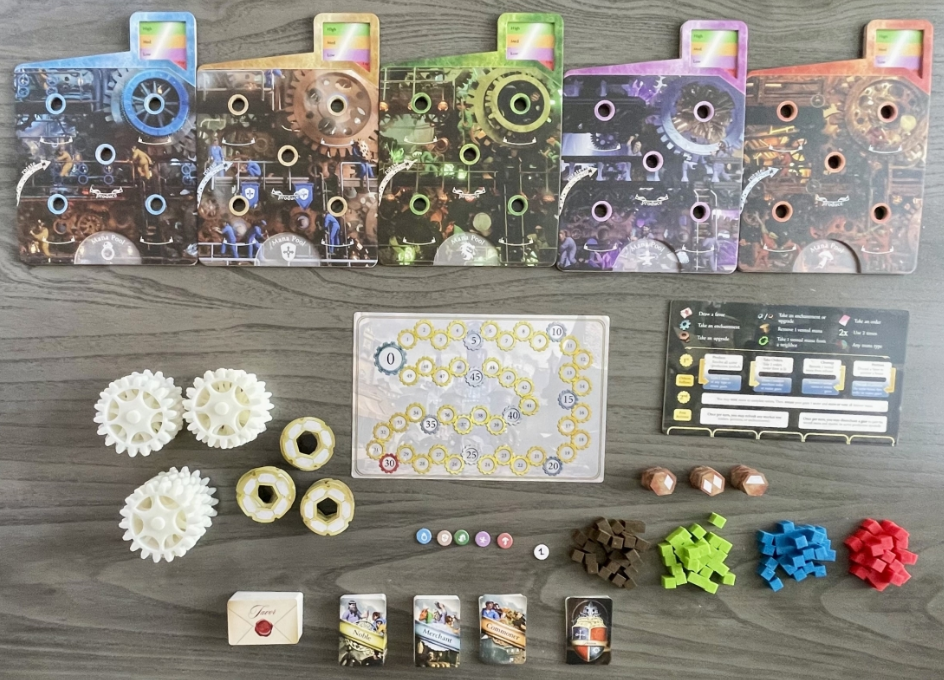 Brettspiel Sprocketforge (Englische Version)