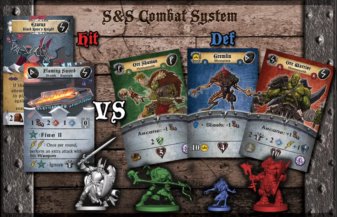 Brettspiel Sword & Sorcery. Immortal Souls (Englische Version)