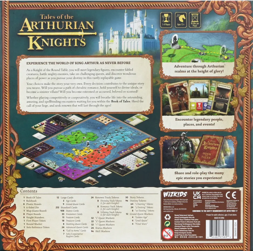 Brettspiel Tales of the Arthurian Knights (Englische Version)