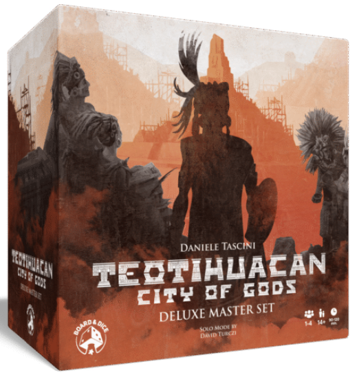 Brettspiel Teotihuacan City of Gods. Deluxe Master Set (Englische Version)