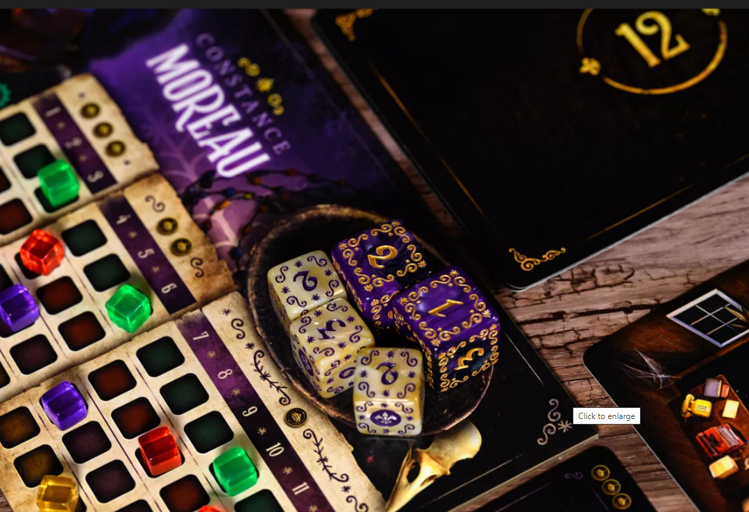 Brettspiel The Dark Quarter (Englische Version)