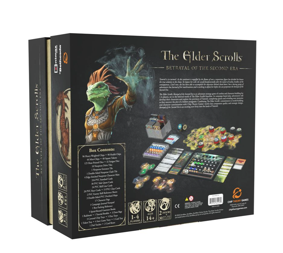 Brettspiel The Elder Scrolls. Betrayal of the Second Era. Base Game (Englische Version)