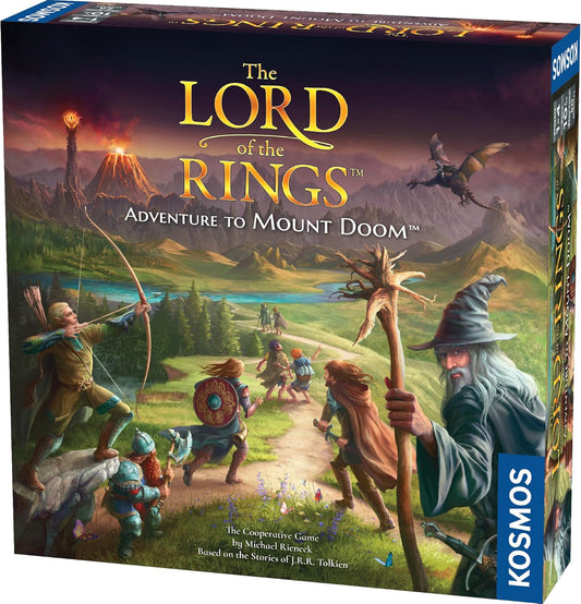 Brettspiel The Lord of the Rings. Adventure to Mount Doom (Englische Version)
