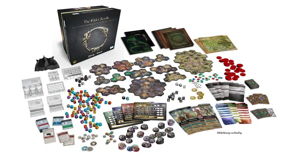 Brettspiel The Elder Scrolls. Betrayal of the Second Era. Base Game (Englische Version)