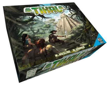 Brettspiel Tikal. Revised Edition (Deutsche, Niederländische Versionen)