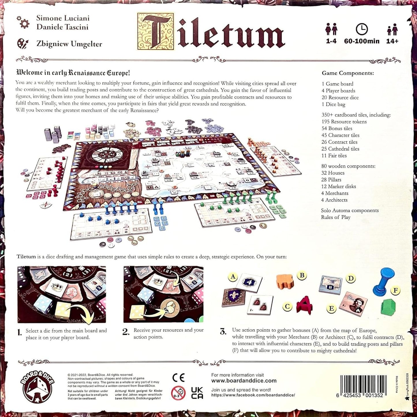 Board Game Tiletum (English Version)