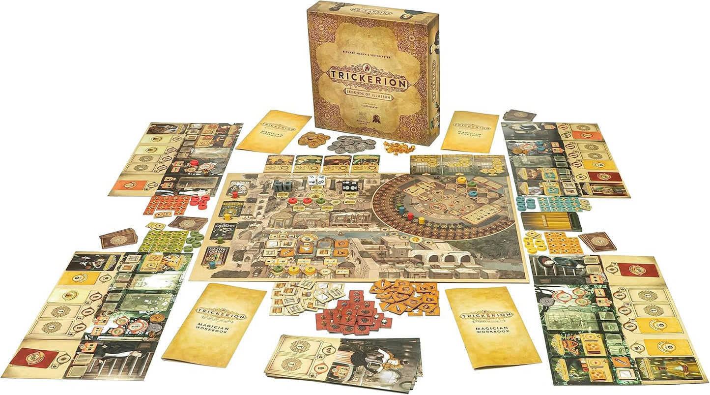 Brettspiel Trickerion. Legends of Illusion (Englische Version)