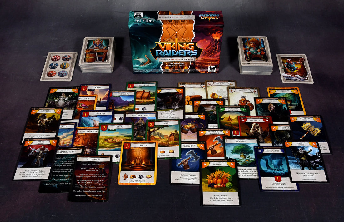 Brettspiel Viking Raiders (Deutsche Version)