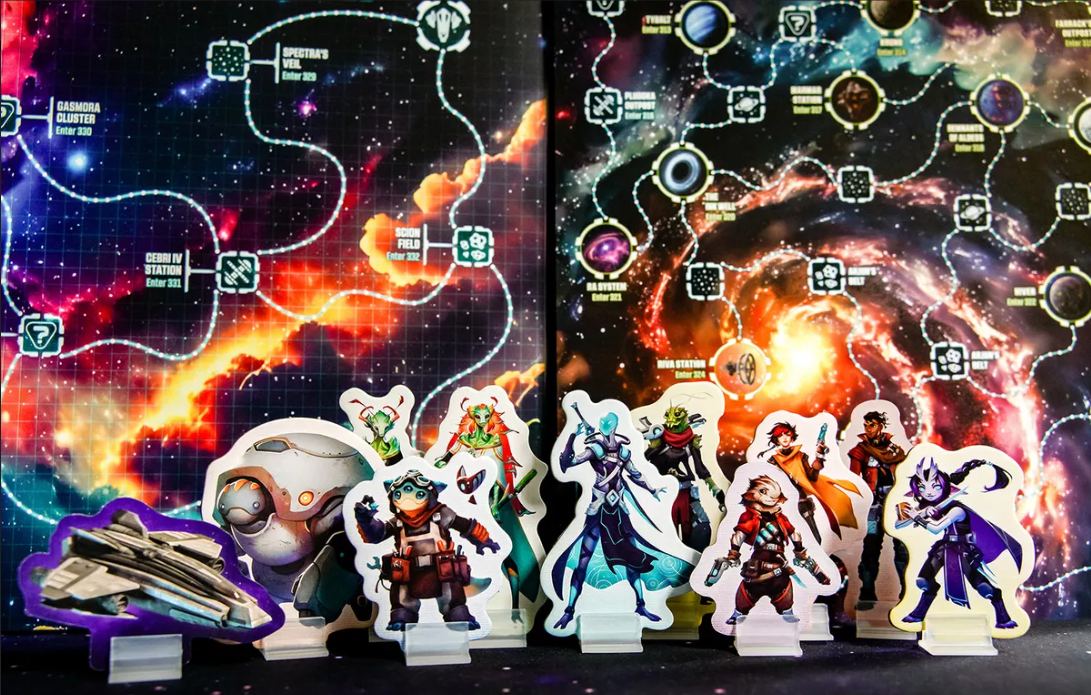 Brettspiel Wandering Galaxy (Englische Version)