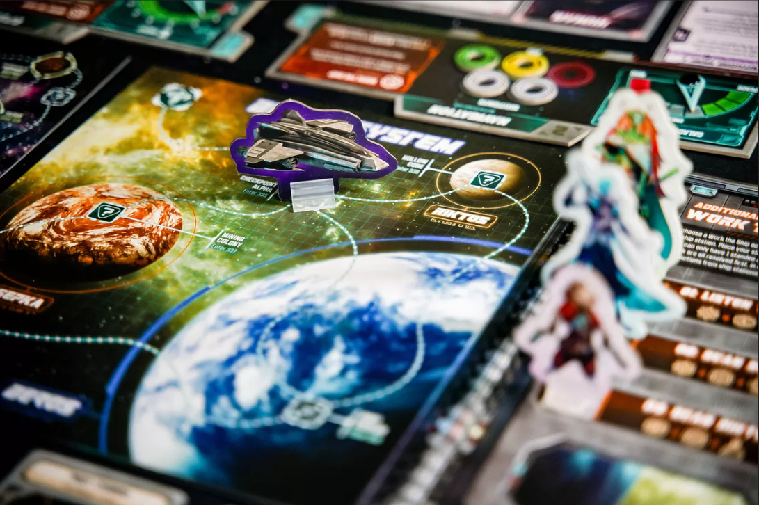 Brettspiel Wandering Galaxy (Englische Version)