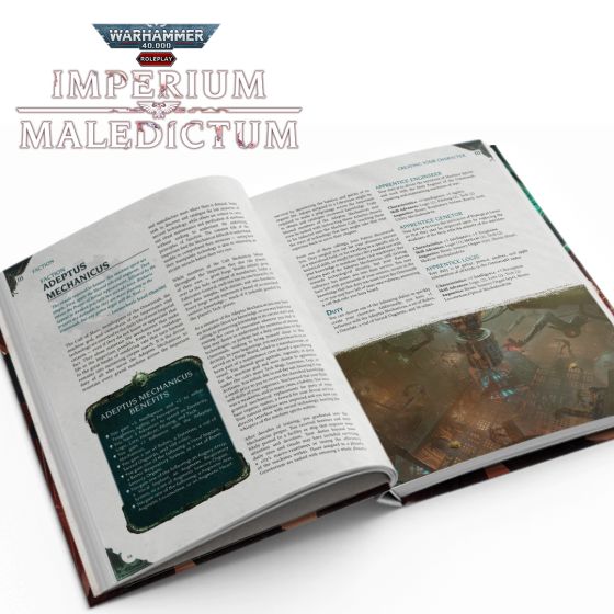 Warhammer 40K RPG. Imperium Maledictum. Core Rulebook (Hardcover)
