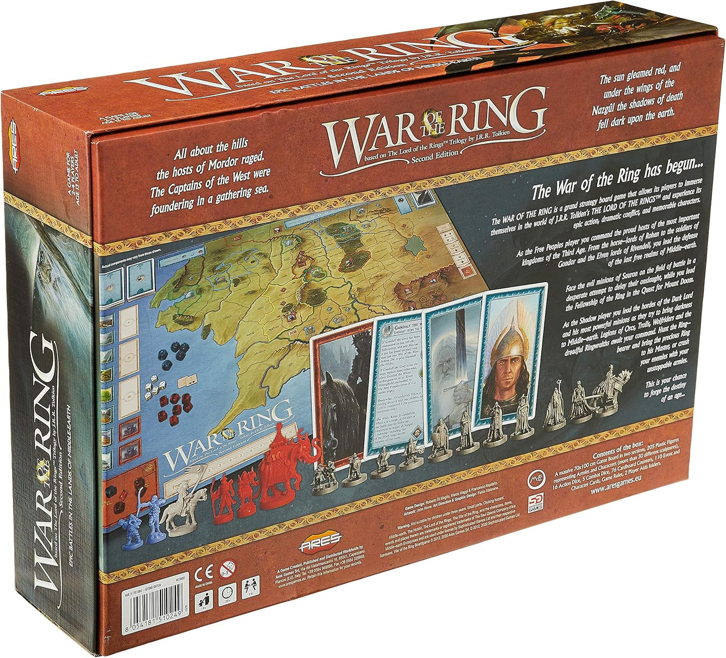 Board game War of the Ring. Second Edition. Core Set (English Version)