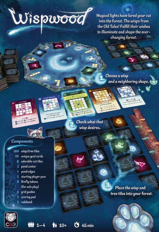 Brettspiel Wispwood (Englische Version)