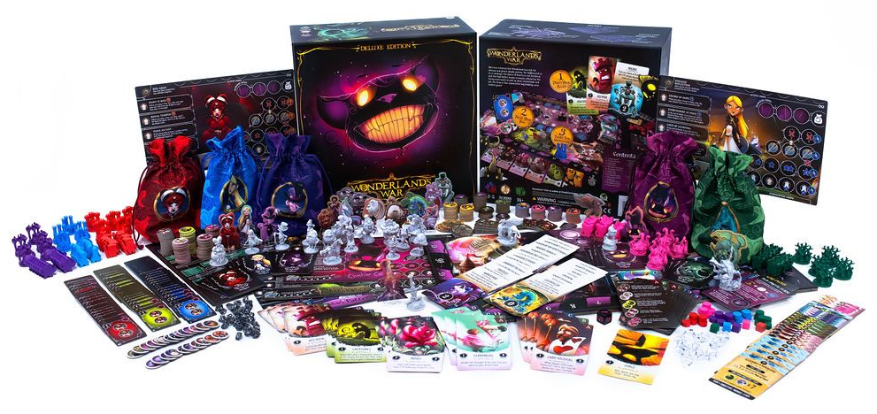 Brettspiel Wonderland's War. Deluxe Edition (Englische Version)