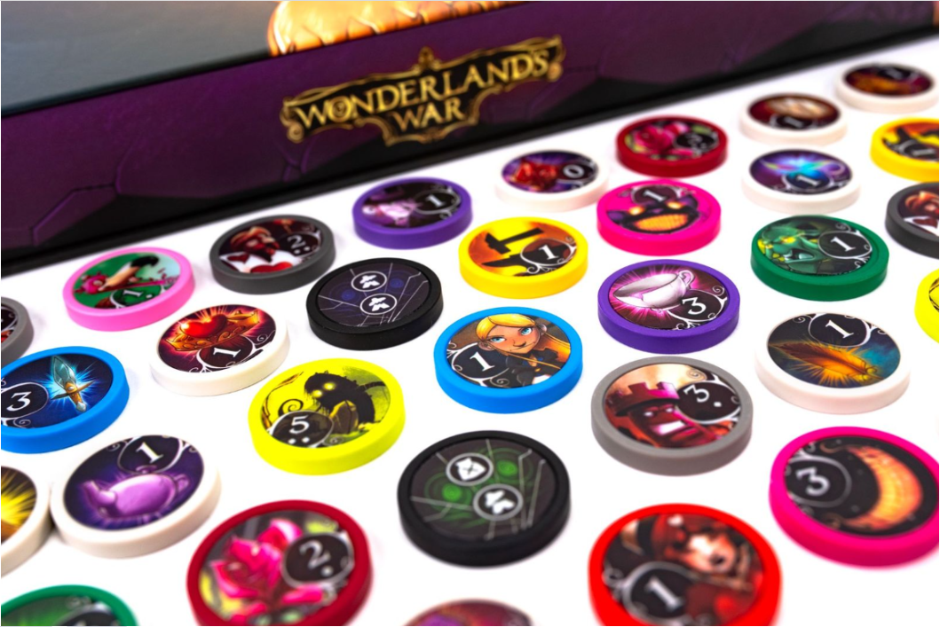 Brettspiel Wonderland's War. Deluxe Edition (Englische Version)