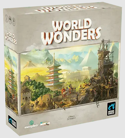 Brettspiel World Wonders (Englische Version)