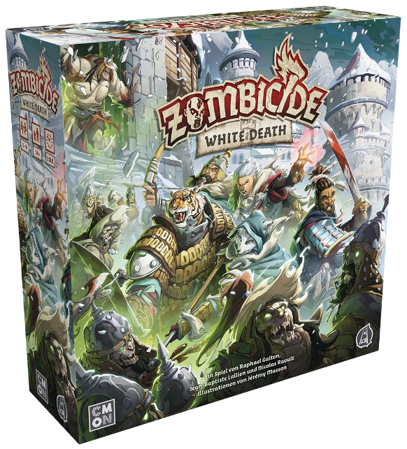 Brettspiel Zombicide. White Death (Deutsche Version)