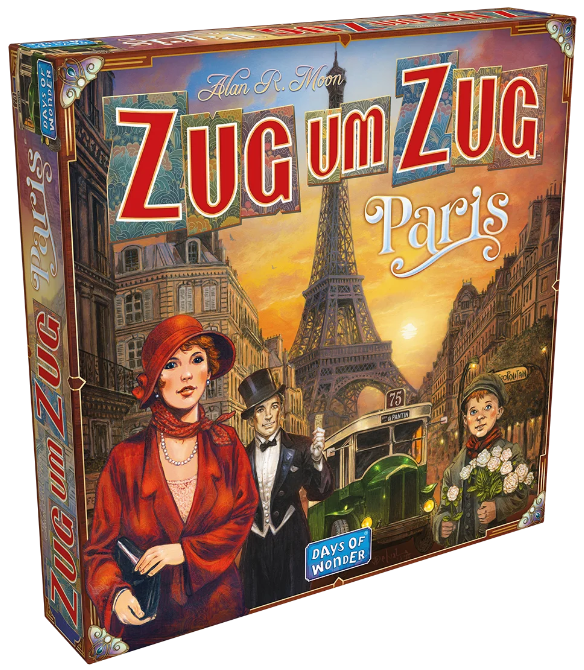 Brettspiel Zug um Zug. Paris (Deutsche Version)