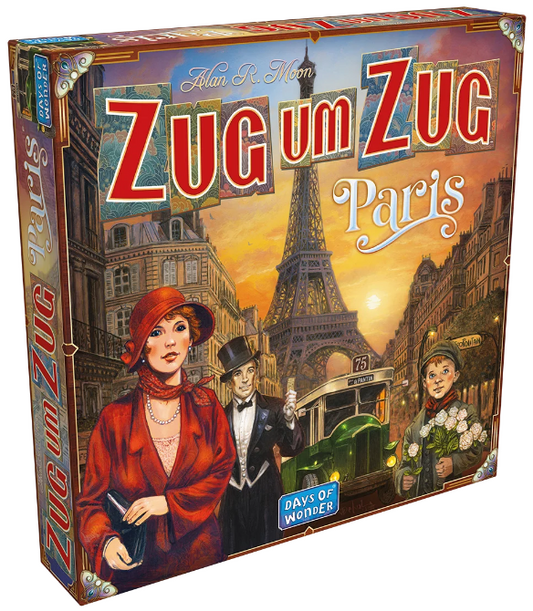 Brettspiel Zug um Zug. Paris (Deutsche Version)